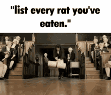List Every Rat Rat You Ate GIF - List Every Rat Rat You Ate Eating Rats GIFs