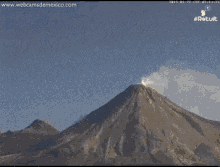 Erupción Volcán De Mexico GIF