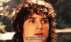 I Will Take It Prodo GIF - I Will Take It Prodo Lord Of The Rings GIFs