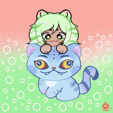 a drawing of a girl sitting on a cat with the words you 're my sodapop