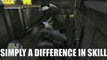 simply a difference in skill skill issue skill difference yakuza yakuza2