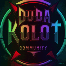 a logo that says duda kolot community in a circle