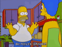 Ruined Homer GIF