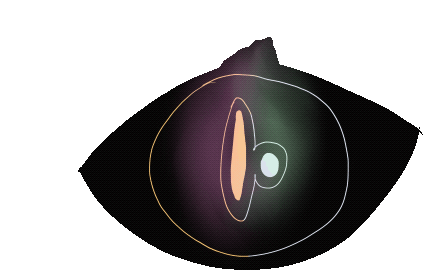Eyeball Glow Sticker - Eyeball Glow Stickers