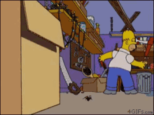 Spider Homer Simpsons GIF - Spider Homer Simpsons The Simpsons GIFs