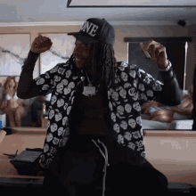 Strong Wiz Khalifa GIF - Strong Wiz Khalifa Flexing Muscle GIFs