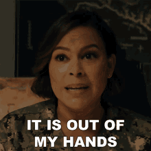 It Is Out Of My Hands Lisa Davis GIF - It Is Out Of My Hands Lisa Davis Seal Team GIFs