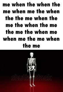 a poster that says me when the when the me when the me when the me when the me