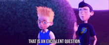 Disney That Is An Excellent Question GIF - Disney That Is An Excellent Question Meet The Robinsons GIFs