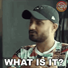 What Is It Bhajji GIF - What Is It Bhajji Harbhajan Singh GIFs