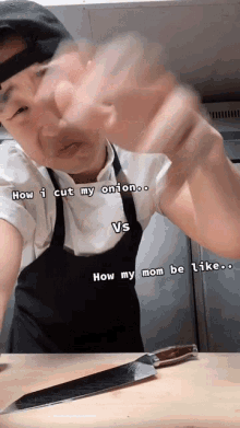 Go Away Chef Chris Cho GIF - Go Away Chef Chris Cho Just Leave GIFs