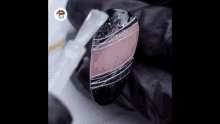 a spider web design is being applied to a nail