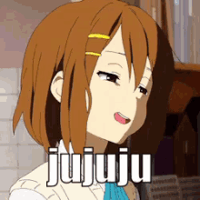 Chica Anime Riendo GIF - Jujuju Smug Anime Girl Anime GIFs
