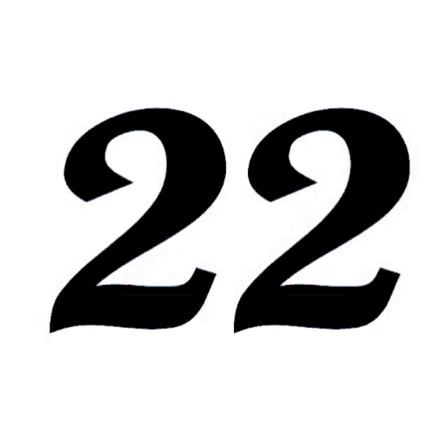 22 Twenty Two GIF - 22 Twenty Two - Discover & Share GIFs