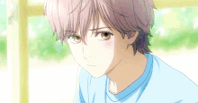 anime boy chihayafuru stare look