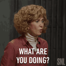 What Are You Doing Vicki GIF - What Are You Doing Vicki Kristen Wiig GIFs