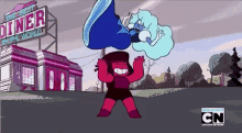 Ruby And Sapphire Steven Universe GIF - Ruby And Sapphire Steven Universe Hug GIFs