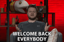 welcome back everybody welcome come in greetings smite