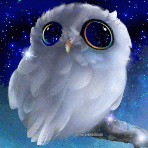 Fantasy Owl GIF - Fantasy Owl White GIFs