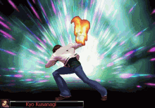 Kof Kyo GIF - Kof Kyo Kyo Kusanagi GIFs