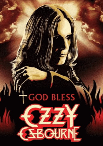 ozzy osbourne rock and roll gif