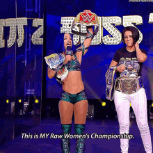 sasha banks 2beltz banks raw womens champion womens tag team champion this is my raw womens championship