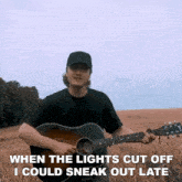 When The Light Cut Off I Could Sneak Out Late Owen Riegling GIF - When The Light Cut Off I Could Sneak Out Late Owen Riegling Old Dirt Roads Song GIFs