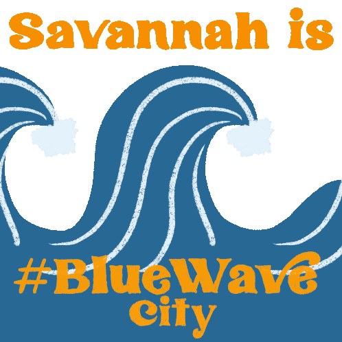 Savannah Savannah Georgia Sticker - Savannah Savannah Georgia Savannah Is Bluewavecity Stickers