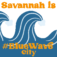 Savannah Savannah Georgia Sticker - Savannah Savannah Georgia Savannah Is Bluewavecity Stickers