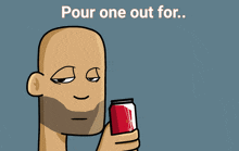 Boringpunks Beer GIF - Boringpunks Beer Pour One Out For The Homies Gif GIFs