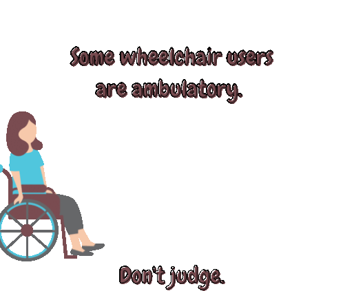 Ambulatory Mobility Sticker - Ambulatory Mobility Chronic Illness Stickers