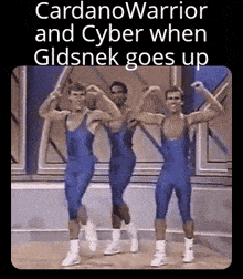Cardanowarrior And Cyber When Gldsnek Goes Up GIF - Cardanowarrior And Cyber When Gldsnek Goes Up GIFs