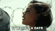 It Wasnt A Date Lisa Davis GIF - It Wasnt A Date Lisa Davis Seal Team GIFs