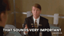 That Sounds Very Important Kenneth Parcell GIF - That Sounds Very Important Kenneth Parcell 30rock GIFs