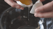 Separating Egg Yolk From Egg White Two Plaid Aprons GIF - Separating Egg Yolk From Egg White Two Plaid Aprons Remove The Egg Yolk From The Egg White GIFs