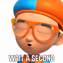 wait a second blippi blippi wonders educational cartoons for kids hold on give me a moment