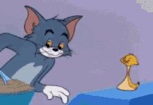 Tom And Jerry Lunch GIF