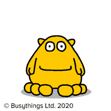Busythings Yellow Monster GIF - Busythings Yellow Monster Amazing GIFs