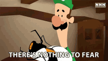 Theres Nothing To Fear Luigi GIF - Theres Nothing To Fear Luigi Jeff Schweikart GIFs