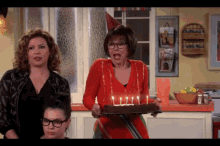 one day at a time birthday cake candles celebrate