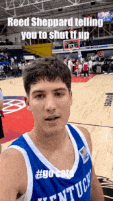 Reed Sheppard Go Cats GIF