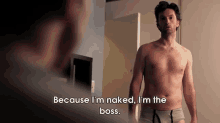 The Boss GIF - Convos With My2year Old The Boss Im Naked Im The Boss GIFs