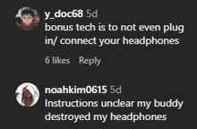y_doc68 5d bonus tech is to not even plug in connect your headphones
