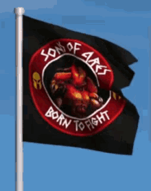 Sons Of Apes Born To Fight GIF - Sons Of Apes Born To Fight Flag GIFs