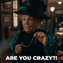 Are You Crazy Zinnia Hobson GIF - Are You Crazy Zinnia Hobson Murdoch Mysteries GIFs