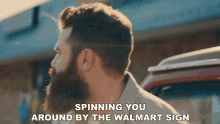 Spinning You Around By The Walmart Sign Jordan Davis GIF - Spinning You Around By The Walmart Sign Jordan Davis Slow Dance In A Parking Lot Song GIFs