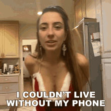 I Couldnt Live Without My Phone Lauren Francesca GIF - I Couldnt Live Without My Phone Lauren Francesca Iwantmylauren GIFs