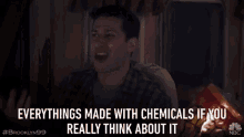 Made With Chemical If You Think About It GIF - Made With Chemical If You Think About It Andy Samberg GIFs