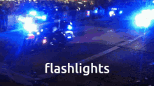Police Escort Police Car GIF - Police Escort Police Car Flashlights GIFs