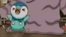 pokemon piplup hands up scared panicking